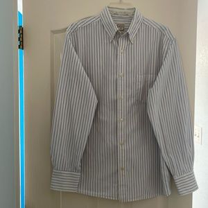 Blue striped shirt M
